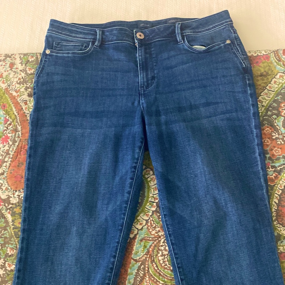 J Jill slim ankle jeans